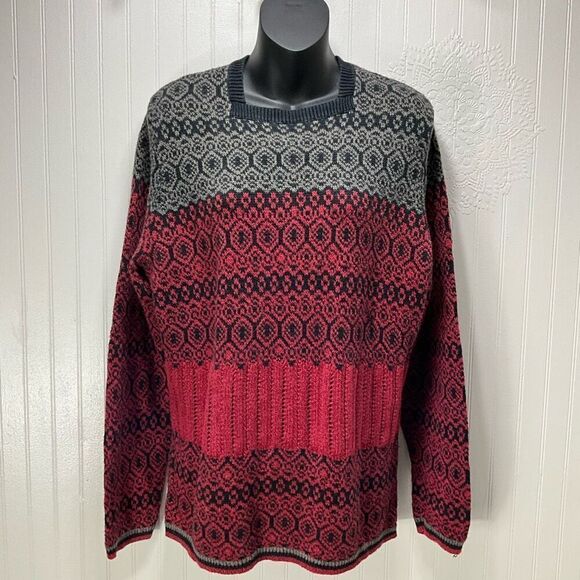 VINTAGE WOOLRICH Fair Isle Sweater - Picture 1 of 5